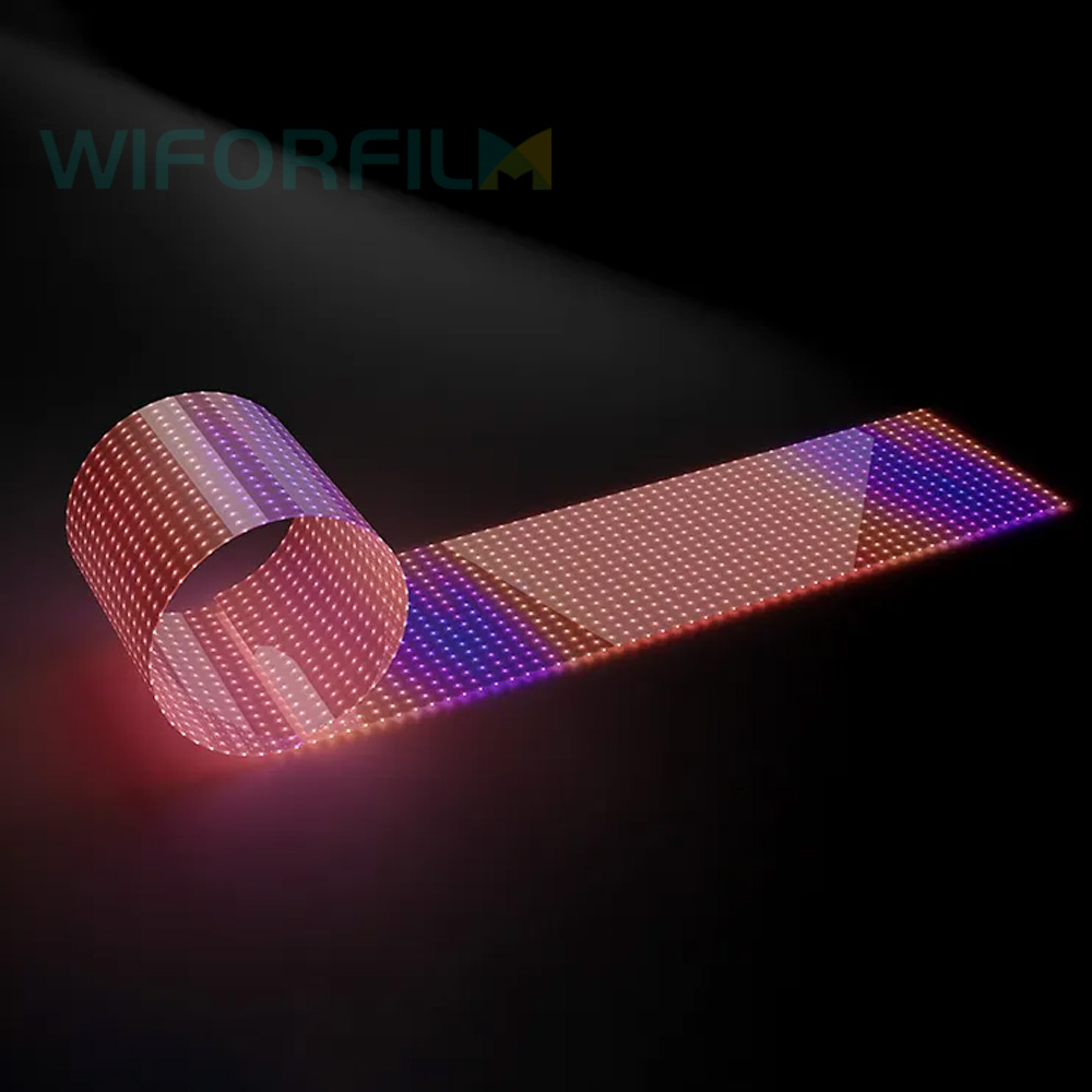 LED Transparent Film Screen P20