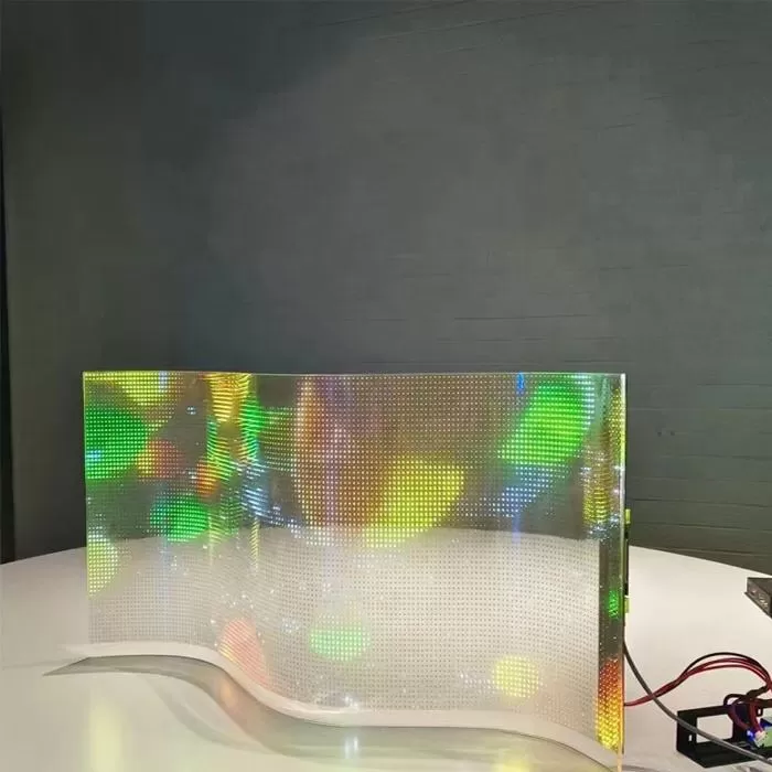 transparent LED film for glass