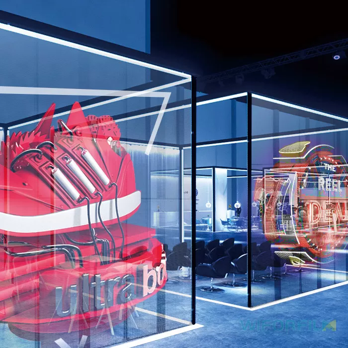 transparent LED window film