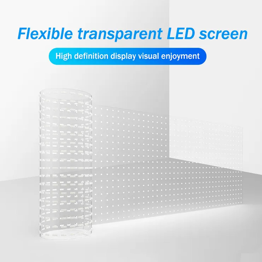 Flexible Transparent LED Screen P10