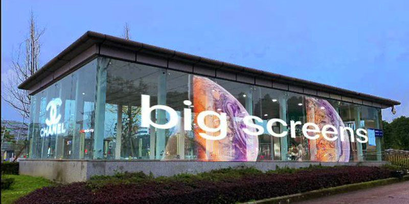 Transparent Led Window Display | WIFORFILM