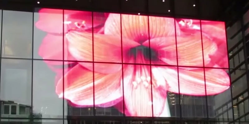 applications of led screens in architectural installations