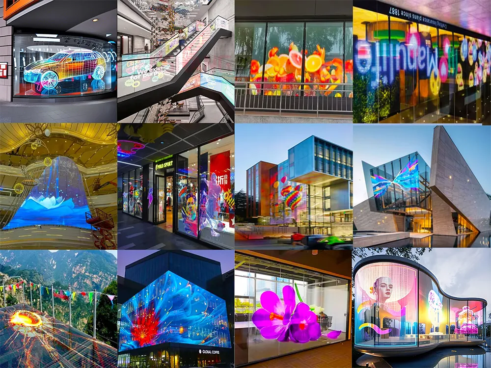 Application of LED Film Screen