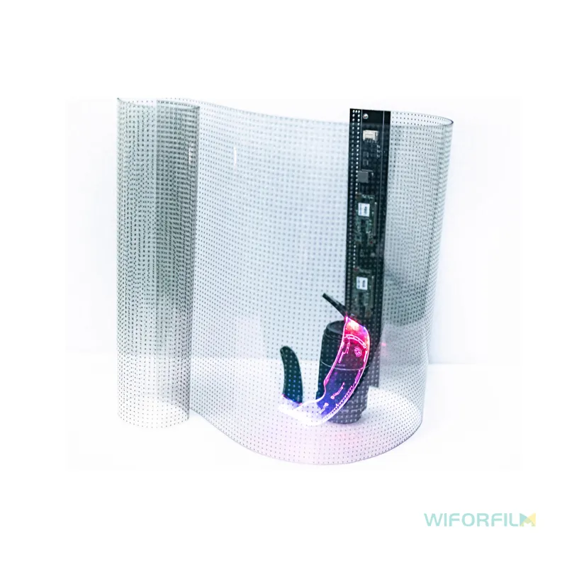 flexible LED transparent film screen